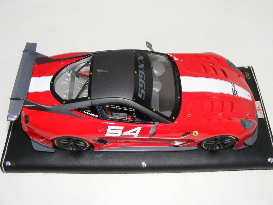 1/18 MR Ferrari 599XX Evo corse Clienti Race Version #54 - 【MR BBR MakeUp  LOOKSMART D&Gなどのミニカー専門店】 ヴェルデ