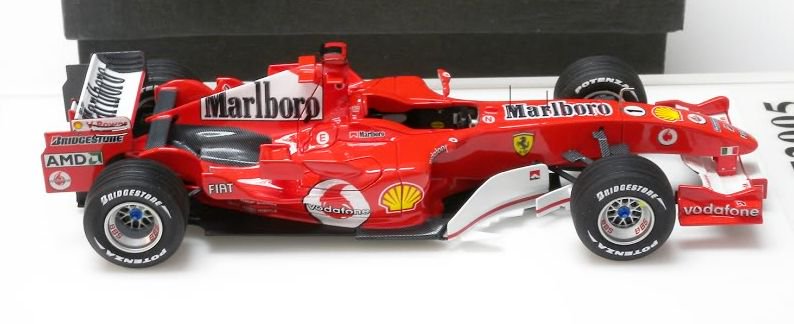 FERRARI F2005 SAN MARINO GP 2005 M. SCHUMACHER TAMEO KIT 1/43 - 【MR BBR  MakeUp LOOKSMART D&Gなどのミニカー専門店】 ヴェルデ