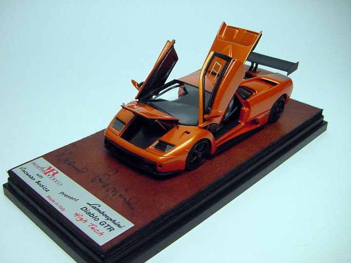 1/43 MR Bosica Lamborghini Diablo GTR Metallic Orange - 【MR BBR 