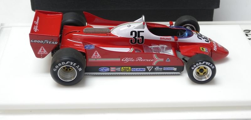 ALFA ROMEO 179 ITALIAN GP 1979 BRUNO GIACOMELLI TAMEO KIT 1/43 - 【MR BBR  MakeUp LOOKSMART D&Gなどのミニカー専門店】 ヴェルデ