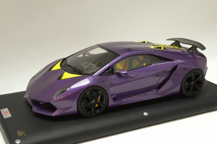 1/18 MR Lamborghini Sesto Elemento Met Purple - 【MR BBR MakeUp LOOKSMART  Du0026Gなどのミニカー専門店】 ヴェルデ　