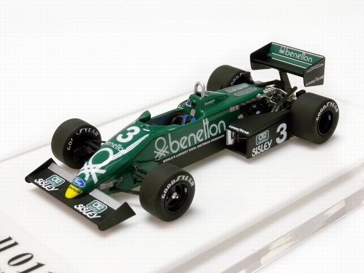 TYRRELL 011 USA GP 1983 WINNER MICHELE ALBORETO TAMEO KIT 1/43 - 【MR BBR  MakeUp LOOKSMART D&Gなどのミニカー専門店】 ヴェルデ