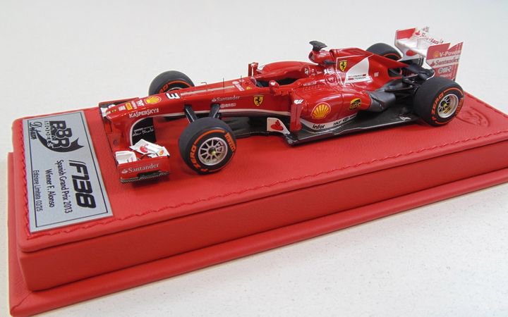 1/43 BBR FERRARI F138 GP SPAIN WINNER ALONSO - 【MR BBR MakeUp LOOKSMART  D&Gなどのミニカー専門店】 ヴェルデ