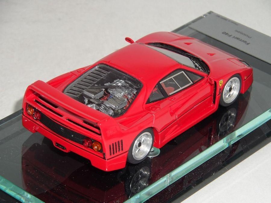 1/43 AB Models ferrari F40 Prototype in Rosso Corsa - 【MR BBR 