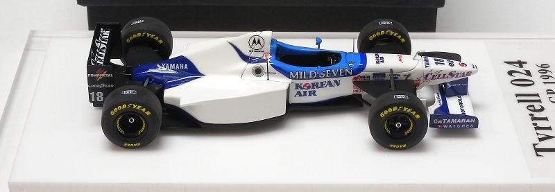 TYRRELL 024 GERMAN GP 1996 UKYO KATAYAMA TAMEO KIT 1/43 - 【MR BBR MakeUp  LOOKSMART D&Gなどのミニカー専門店】 ヴェルデ