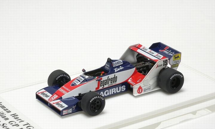 TOLEMAN HART TG183B BRAZILIAN GP 1984 AYRTON SENNA TAMEO KIT 1/43