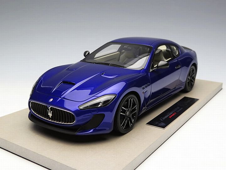 1/18 BBR Maserati GT Grandturismo MC stradale Blue Top Marques - 【MR BBR  MakeUp LOOKSMART D&Gなどのミニカー専門店】 ヴェルデ