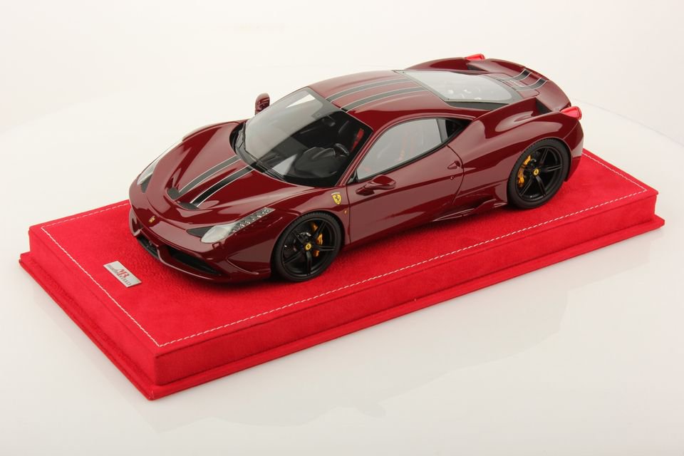 絶版*世界25台☆MR*1/18*Ferrari 458 Speciale イサカグリーン