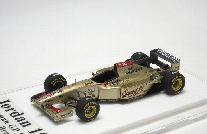 JORDAN 196 GERMAN GP 1996 MARTIN BRUNDLE TAMEO KIT 1/43 - 【MR BBR MakeUp  LOOKSMART D&Gなどのミニカー専門店】 ヴェルデ