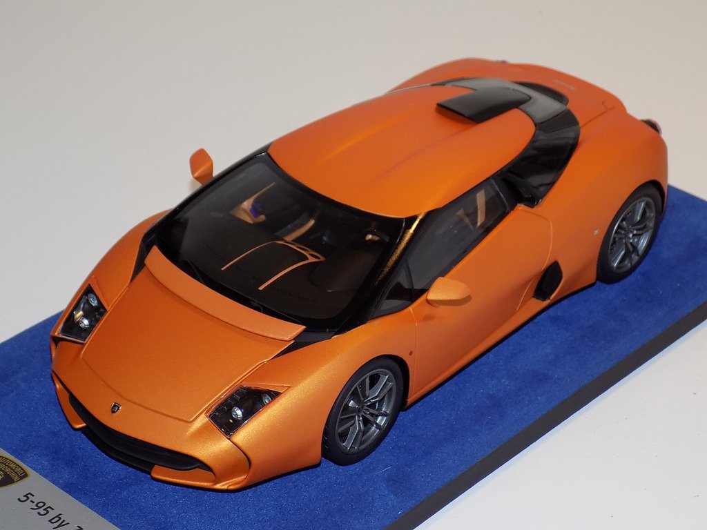 1/18 Looksmart 5-95 Zagato in Matt Metallic Orange - 【MR BBR MakeUp  LOOKSMART D&Gなどのミニカー専門店】 ヴェルデ