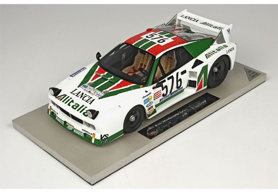 1/18 BBR Lancia Beta Montecarlo Giro Italia 1979- Driver Gilles Villeneuve  - 【MR BBR MakeUp LOOKSMART Du0026Gなどのミニカー専門店】 ヴェルデ　