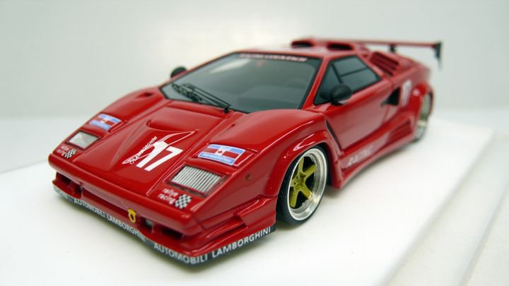 1/43 M.S. Lamborghini Countach 25th Special - 【MR BBR MakeUp LOOKSMART  D&Gなどのミニカー専門店】 ヴェルデ