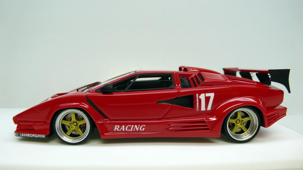 1/43 M.S. Lamborghini Countach 25th Special - 【MR BBR MakeUp