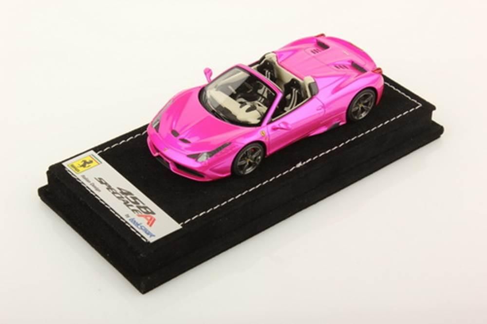 1/43 LOOKSMART FERRARI 458 SPECIALE A PINK FLASH - 【MR BBR