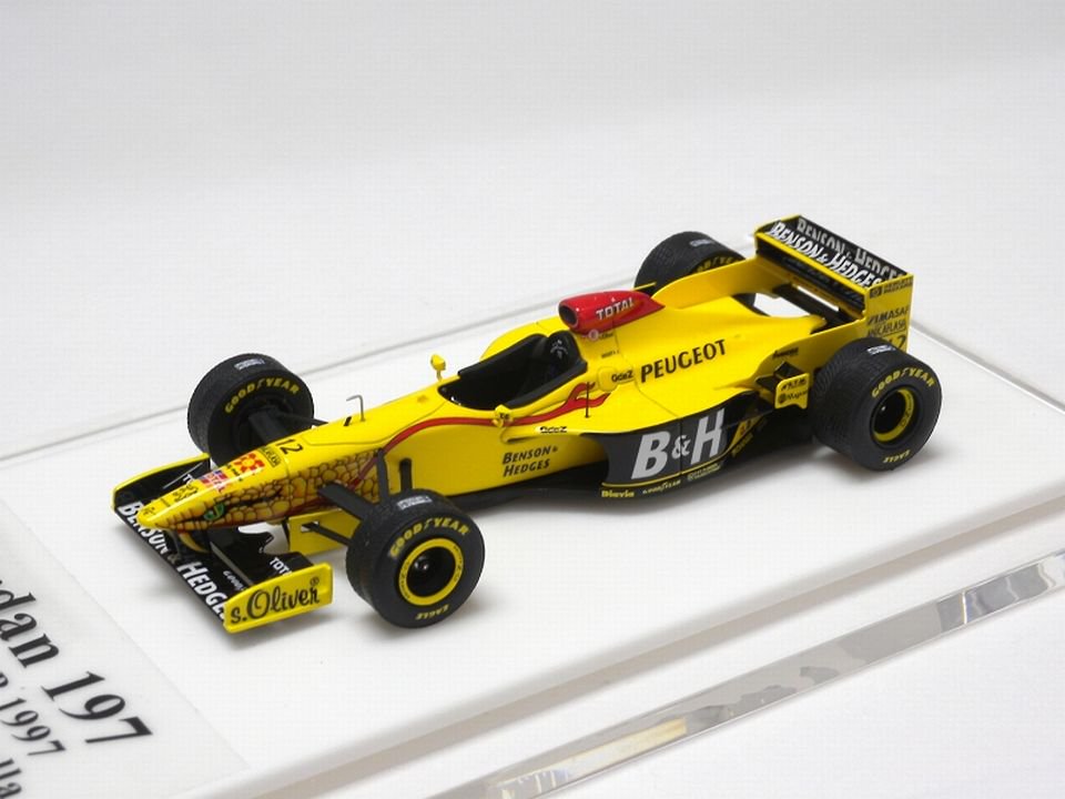 JORDAN 197 MONACO GP 1997 GIANCARLO FISICHELLA TAMEO KIT 1/43 - 【MR BBR  MakeUp LOOKSMART D&Gなどのミニカー専門店】 ヴェルデ