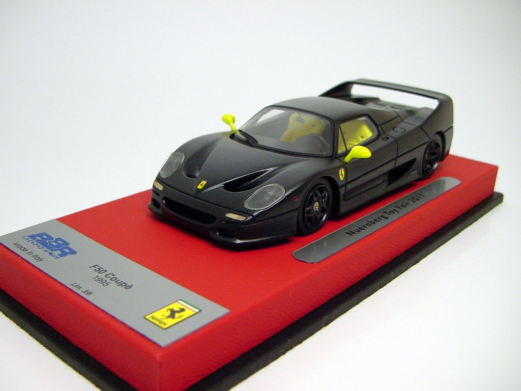 1/43 BBR Ferrari F50 Coupe Carbonium Nurburgring Toy Fair