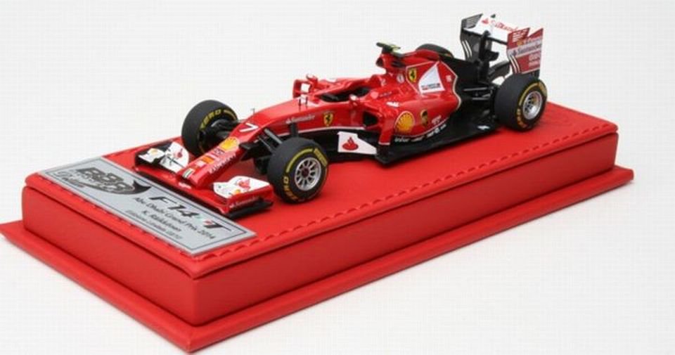 1/43 BBR FERRARI F14-T GP ABU DHABI 2014 RAIKKONEN - 【MR BBR