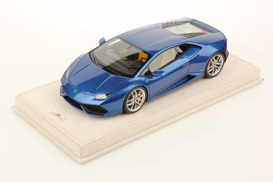 1/18 MR Lamborghini Huracán LP 610-4 Blu Caelum - - 【MR BBR 