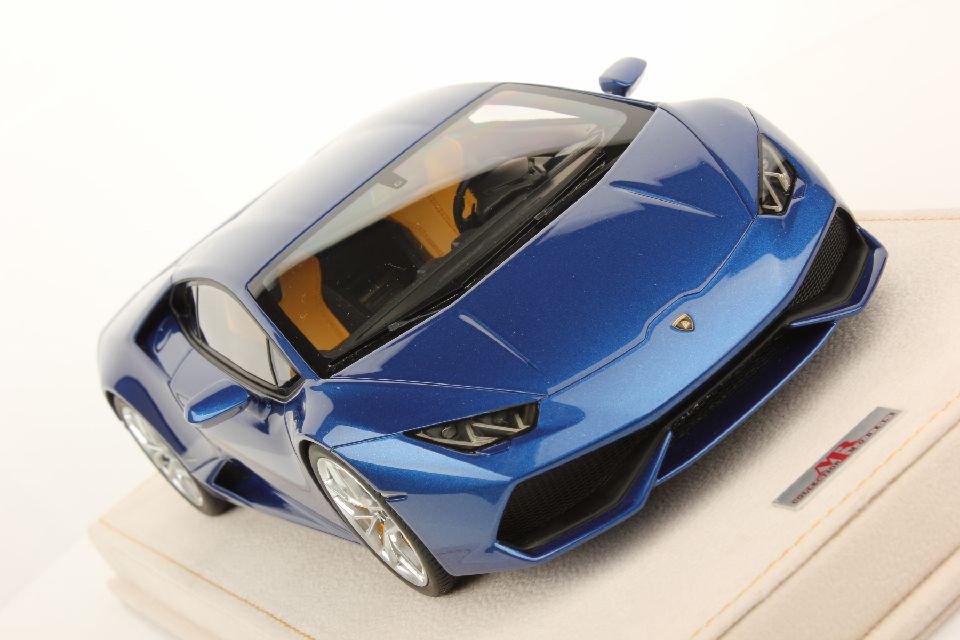 1/18 MR Lamborghini Huracán LP 610-4 Blu Caelum - - 【MR BBR MakeUp  LOOKSMART Du0026Gなどのミニカー専門店】 ヴェルデ