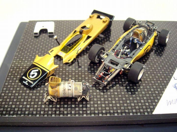 1/43 Built Up Models Lotus 56B Turbine GP Italy 1971 Emerson