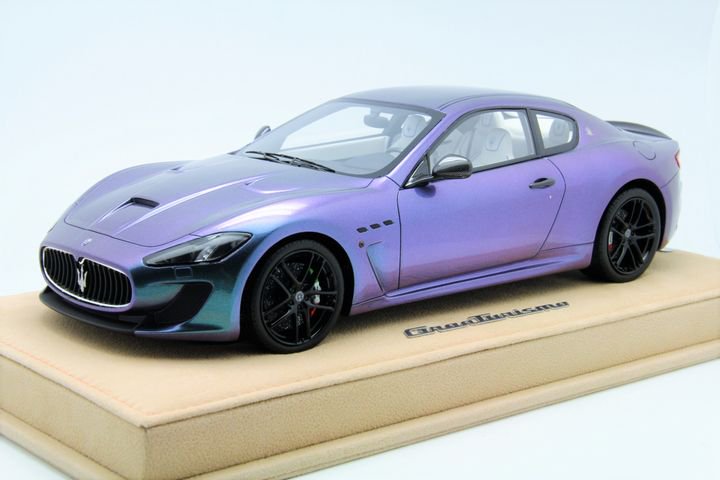 1/18 BBR Maserati GranTurismo 100Anni Metallic Andromeda Blue