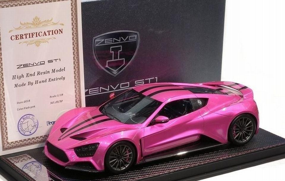 1/18 FRONTIART ZENVO ST1 PINK FLASH - 【MR BBR MakeUp