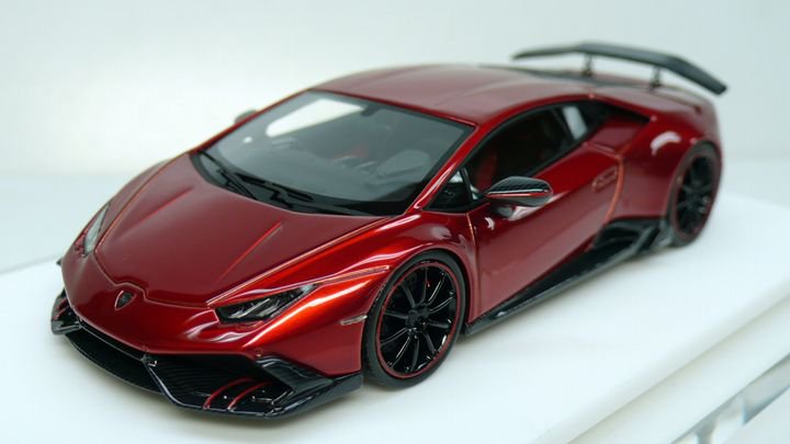 1/43 D&G Mansory Lamborghini Huracan Chrome Red - 【MR BBR