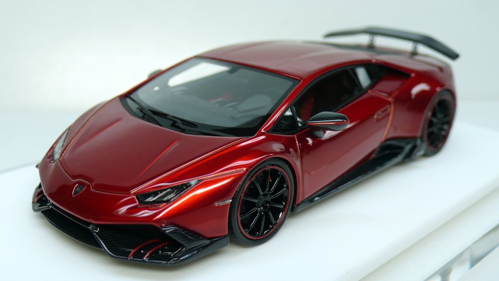 1/43 D&G Mansory Lamborghini Huracan Chrome Red - 【MR BBR MakeUp LOOKSMART  D&Gなどのミニカー専門店】 ヴェルデ