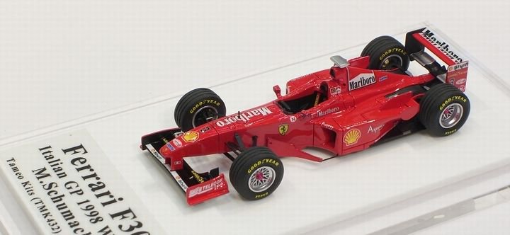 FERRARI F300 ITALIAN GP 1998 WINNER M. SCHUMACHER TAMEO KIT 1/43 - 【MR BBR  MakeUp LOOKSMART Du0026Gなどのミニカー専門店】 ヴェルデ　