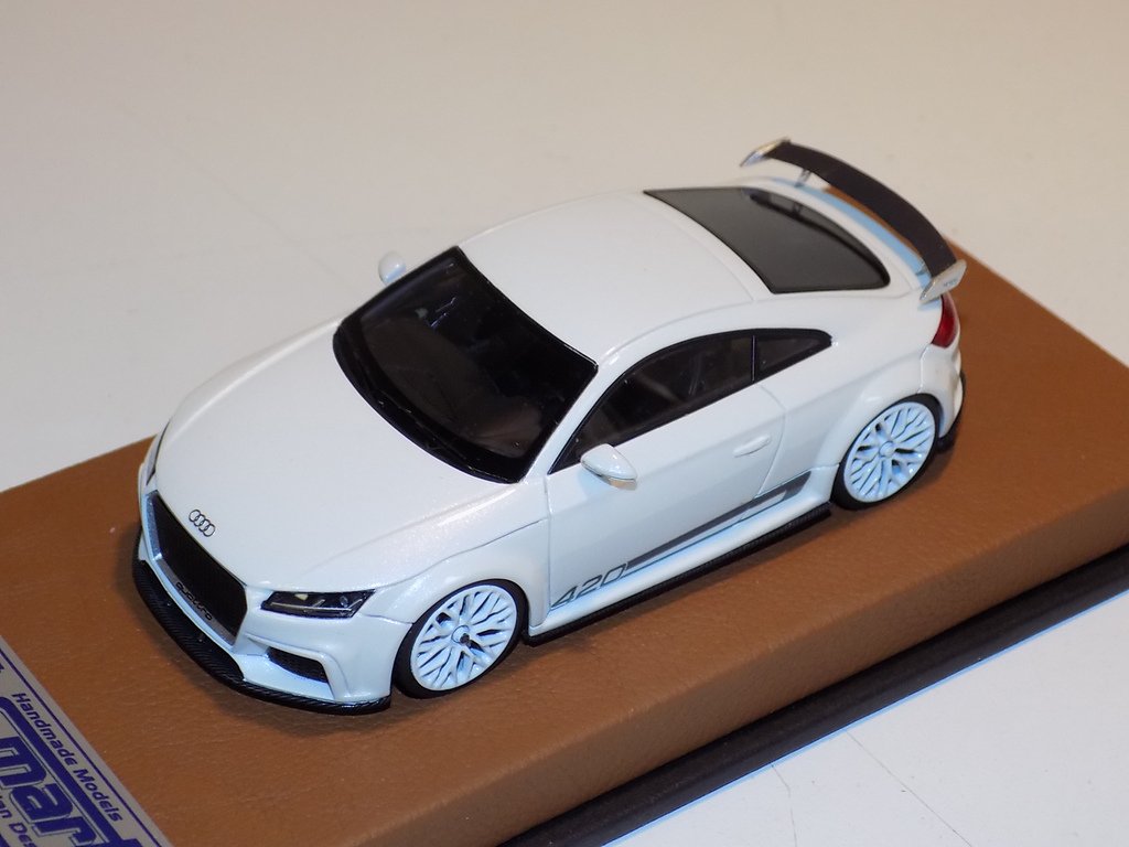 1/43 Looksmart Audi TT Sport Quattro Concept in White - 【MR BBR