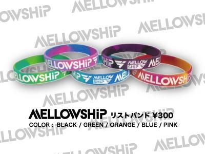 Mellowship ロゴリストバンド Pine Fields Online Shop