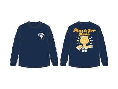鶴仙園 嶺ファーム popup 限定Tシャツ MINE FARM XL SALE》タイトラロングTシャツ 胸ワンポイント【TA1015