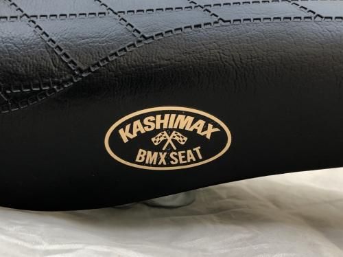 KASHIMAX Diamond Stitch Seat ( vintage style ) “ BLACK
