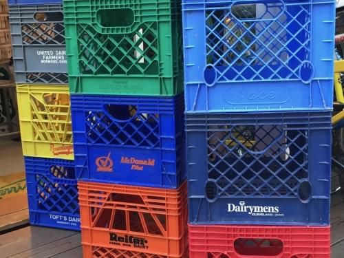 人気TOP VINTAGE のMilk Crate 各種入荷✨ ＝BORDEN'S DAIRY