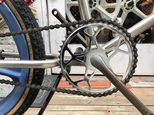 1981 MONGOOSE MOTOMAG in NICKEL PLATED > SKAYWAY TUFF I BLUE