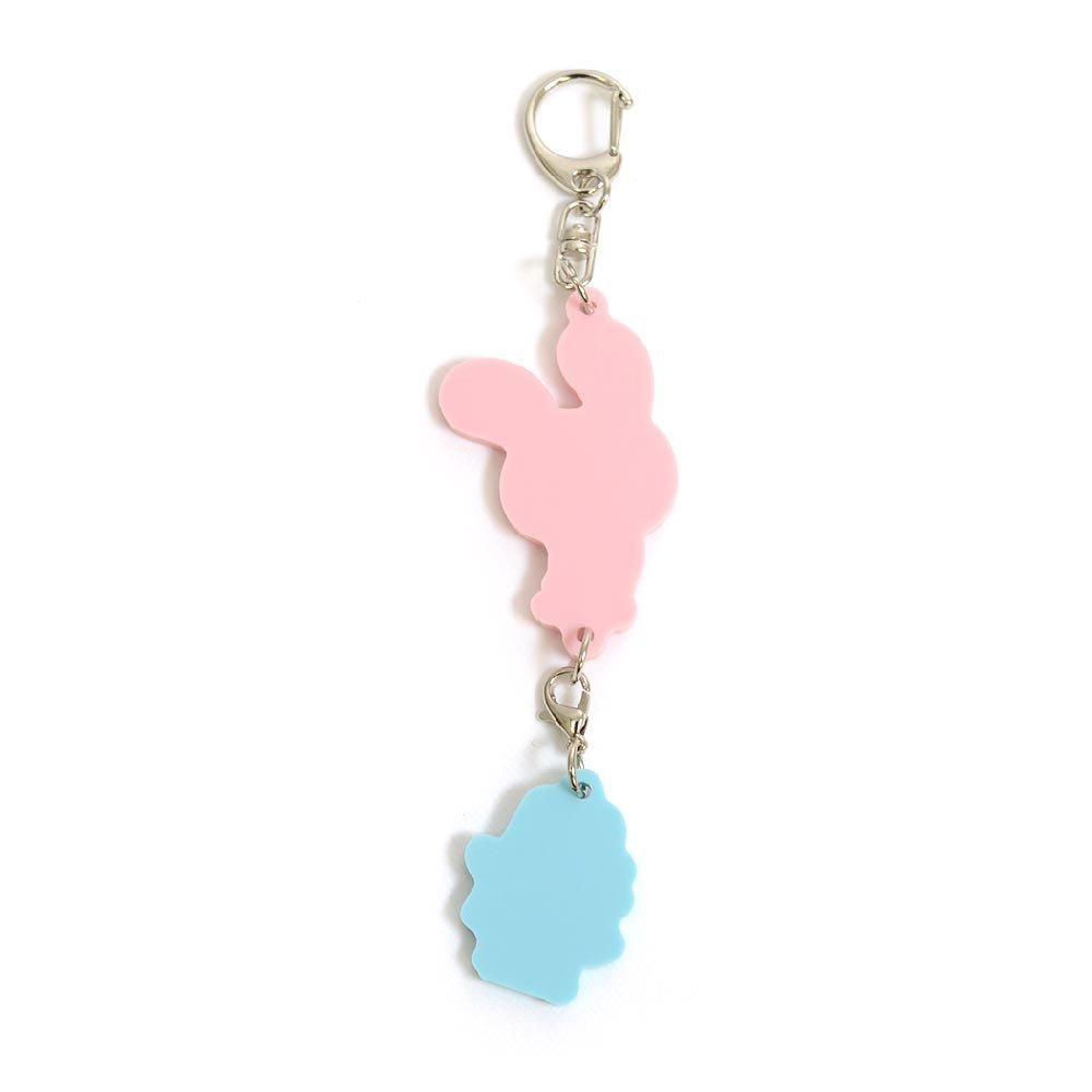 いつつごうさぎ アクリルキーホルダー シロ （黄