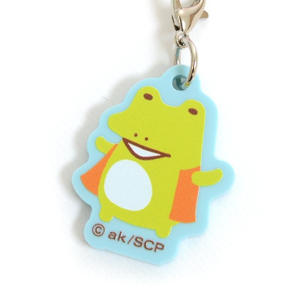 2連カラーアクリルキーホルダー（モフィ＆ケリー）MO - うさぎの