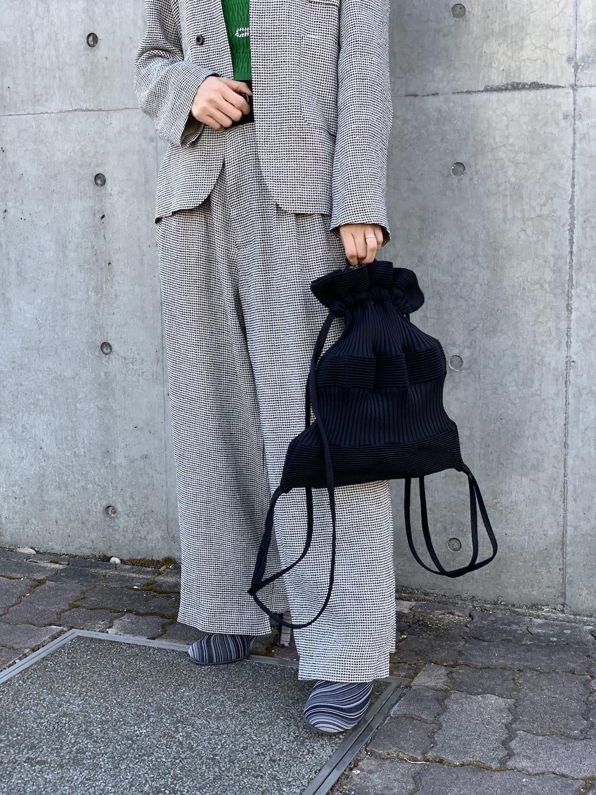 CFCL  TUCKED RIB KNAPSACK  ニット　ナップサック