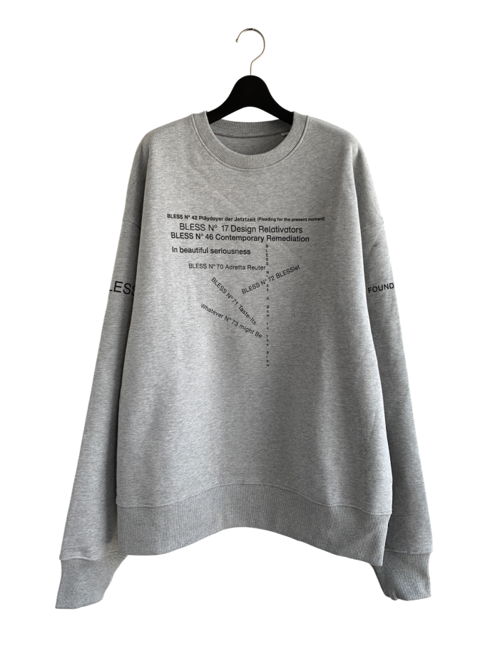 『BLESS』Multicollection III Sweater (ヘザーグレー)