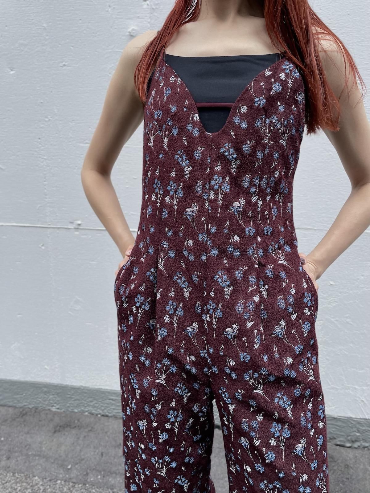 Mame Kurogouchi flower Jumpsuits 最終値下げ | www.bottonificiolozio.it