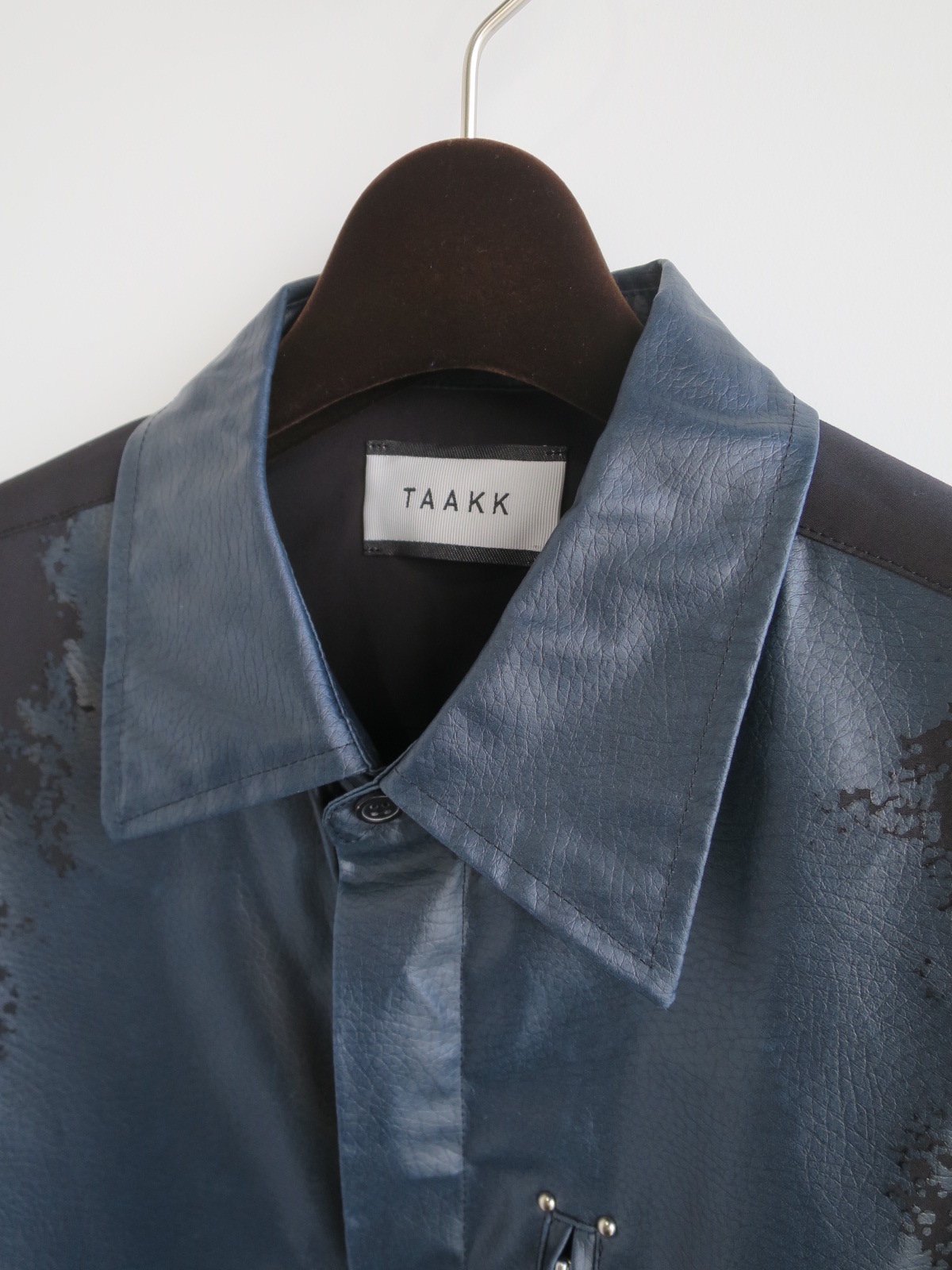 TAAKK Silhouette shirts   21SS 　ターク　シャツ襟レギュラーカラー