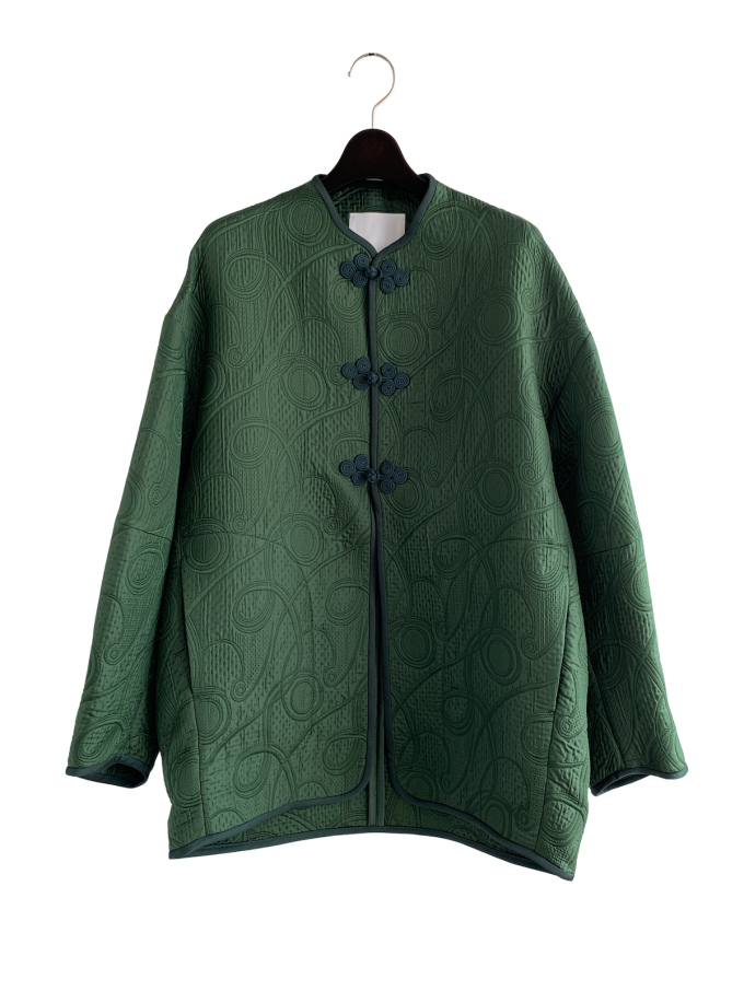 Mame Kurogouchiʸȥץ쥤䡼㥬ɥ㥱åȡJomon Arabesque Triple Layer Jacquard Jacket