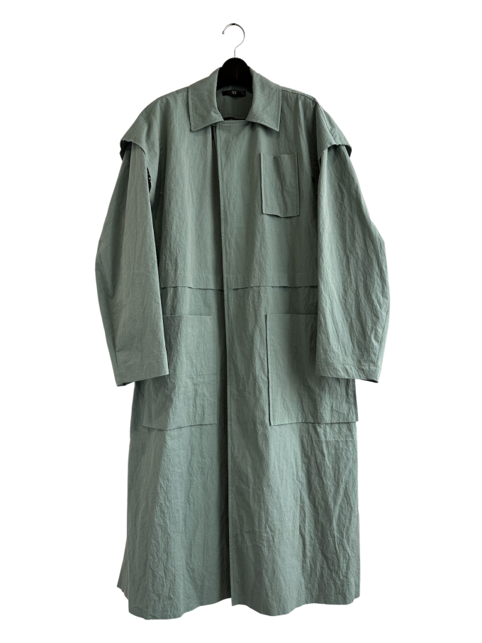 ohtagreen long spring coat