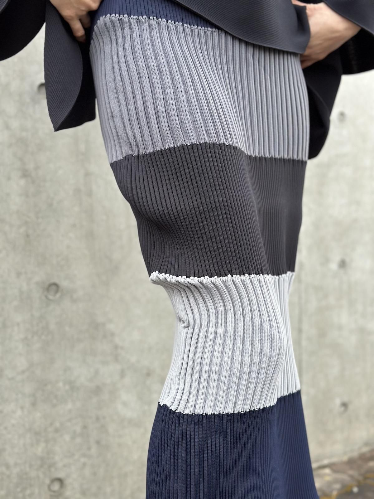 CFCL FLUTED CROPPED SHIRT CARDIGAN col.SHADOW GRAY - rollot