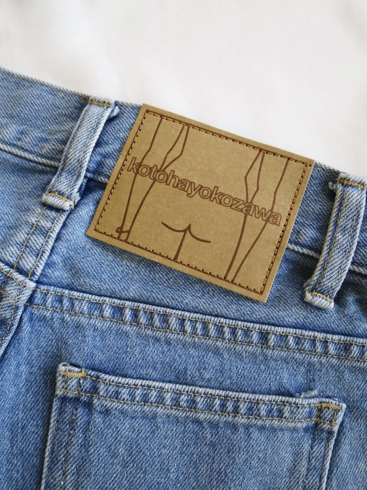 PANELLED JEANS(S BLUE): kotohayokozawa: WOMENS｜ STUDIOUS