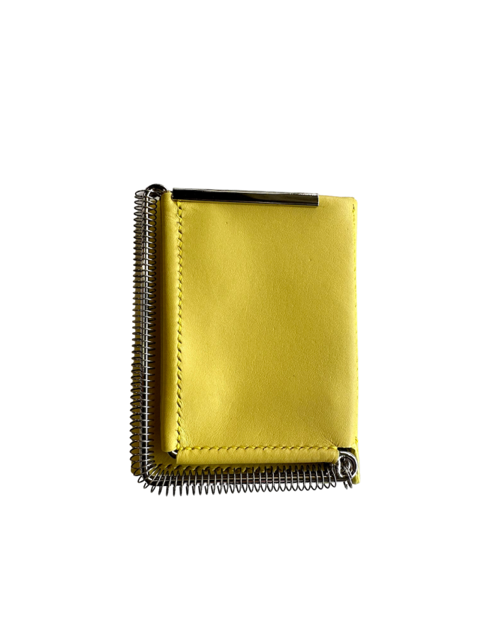 『ED ROBERT JUDSON』"HOOKE" COIL SPRING TRIFOLD WALLET／3つ折り財布 (シトロン)