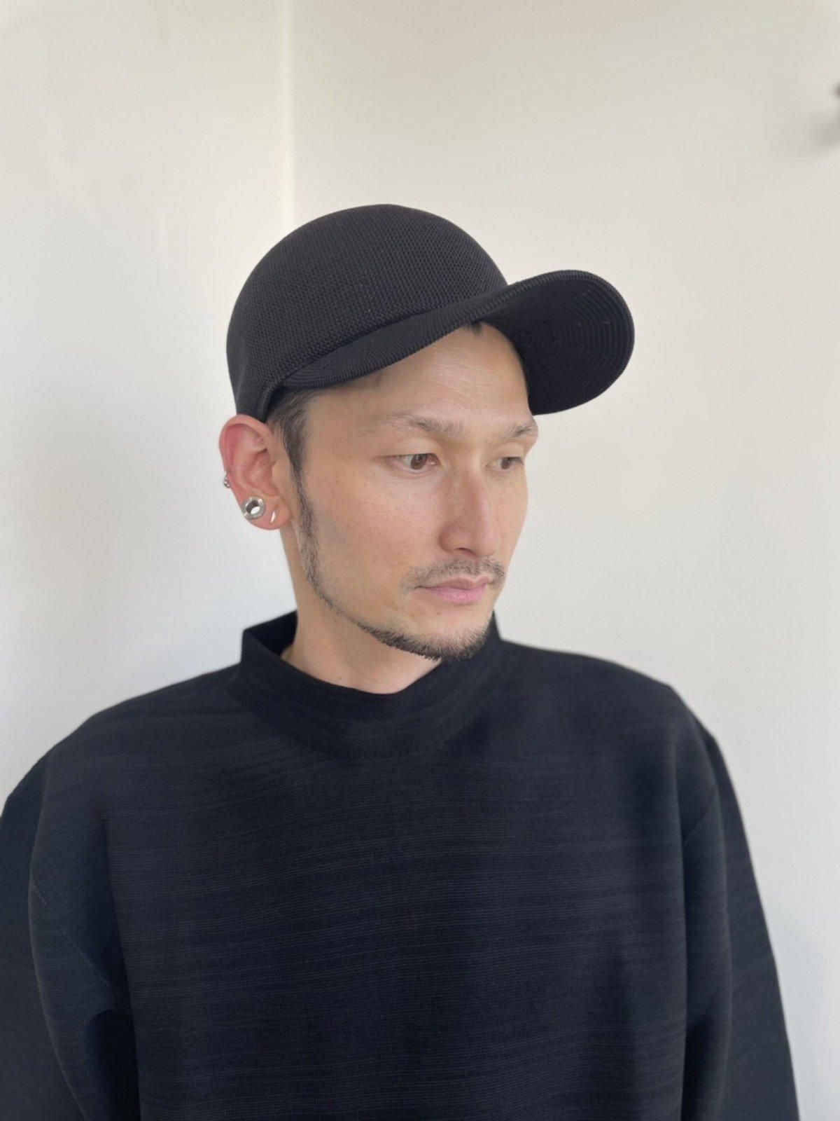 国内では販売 CFCL MESH KNIT CAP 1 ネイビー - 帽子