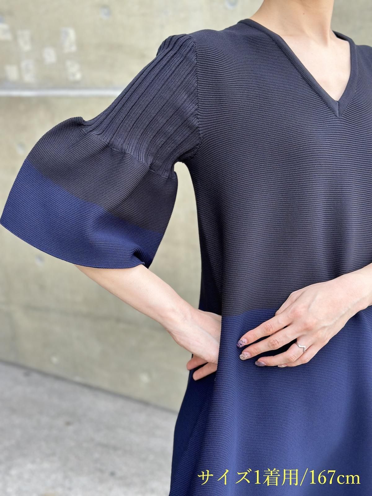 CFCL POTTERY DRESS 3 BLUE-NAVY サイズ3 POTTERY SLEEVELESS DRESS