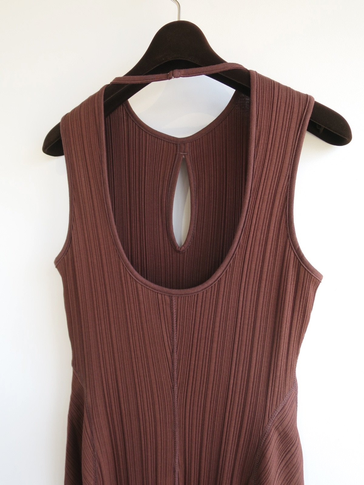 mame kurogouchi】Boat Neck Dress - ワンピース