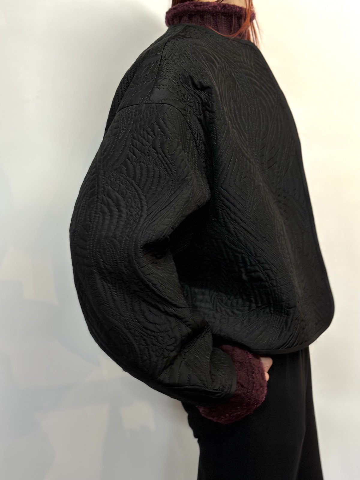 Mame Kurogouchi Silk Pedicel Jacket シルク - ジャケット/アウター